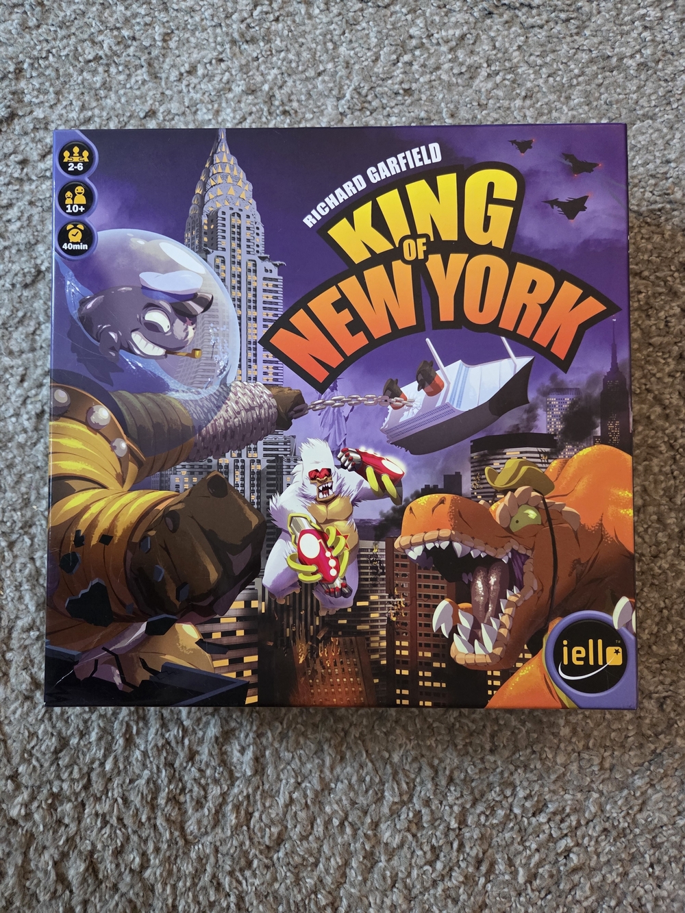 King of New York Board Game - Spinoff From King Of Tokyo